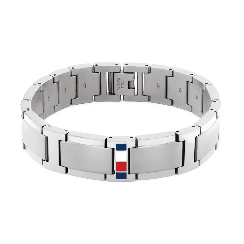 Tommy Hilfiger Armband TJ2790657 Heren Zilverkleurig 19 cm