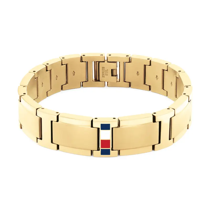 Tommy Hilfiger Armband TJ2790658 Heren Goudkleurig 19 cm
