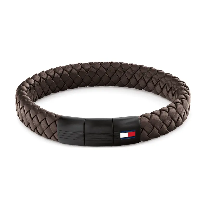 Tommy Hilfiger Armband TJ2790661 Heren Bruin 19 cm