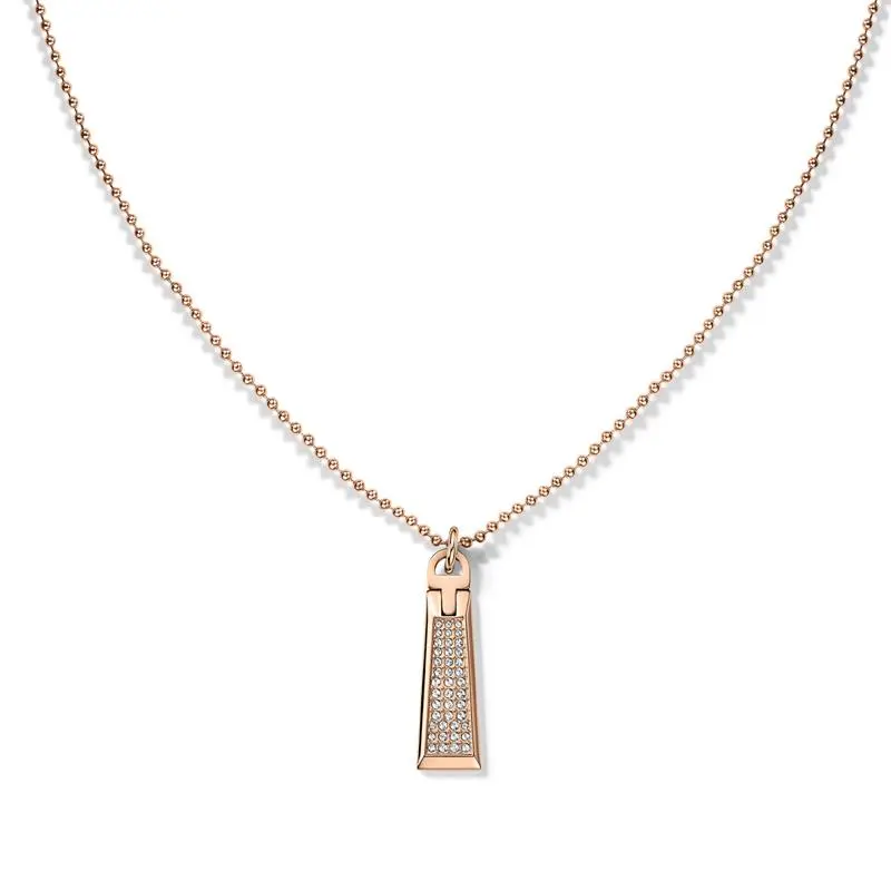 Tommy Hilfiger Collier TJ2700720 Dames Rosékleurig 60 cm