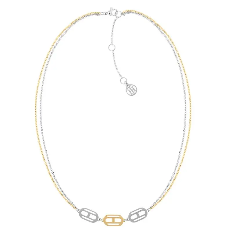 Tommy Hilfiger Collier TJ2780550 Dames Zilverkleurig 45 cm