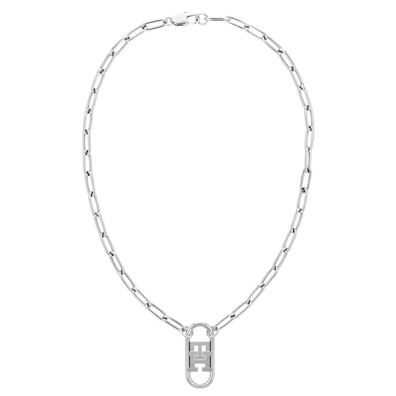 Tommy Hilfiger Collier TJ2780725 Dames Zilverkleurig 50 cm