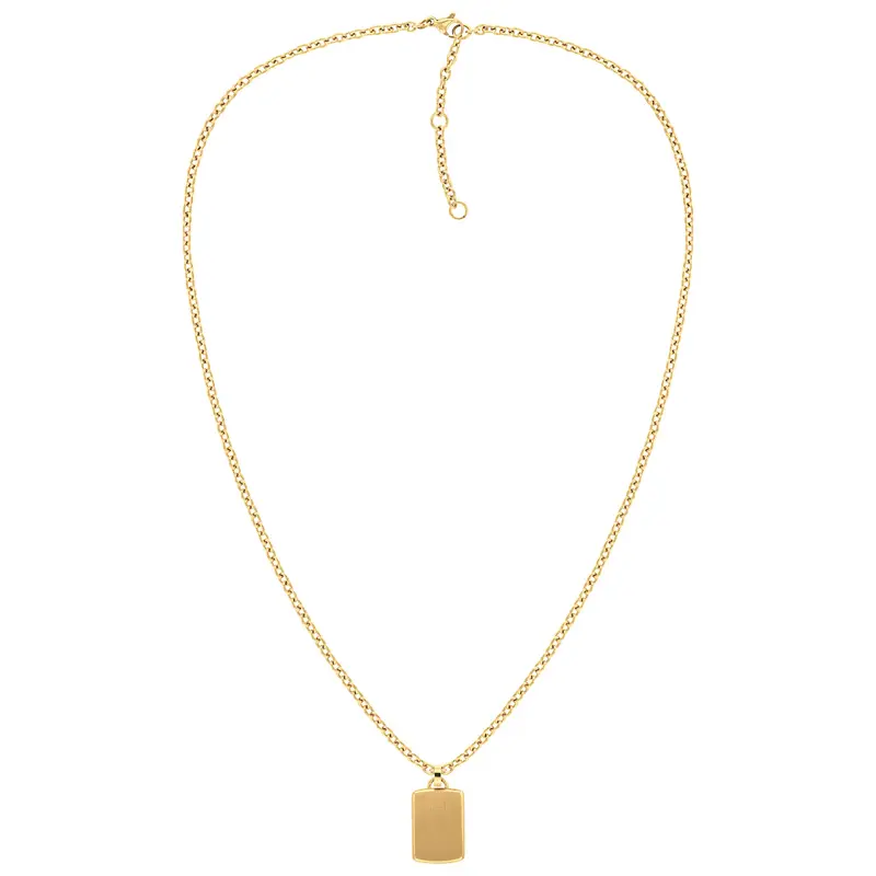 Tommy Hilfiger Collier TJ2780822 Unisex Goudkleurig 50 cm