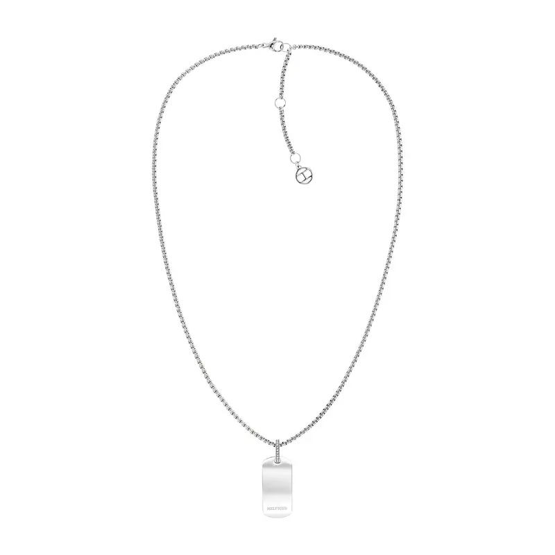 Tommy Hilfiger Collier TJ2780861 Dames Zilverkleurig 50 cm
