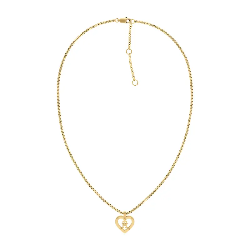 Tommy Hilfiger Collier TJ2780918 Dames Goudkleurig 45 cm