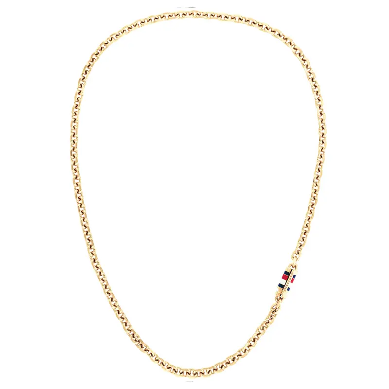 Tommy Hilfiger Collier TJ2790651 Heren Goudkleurig 56 cm