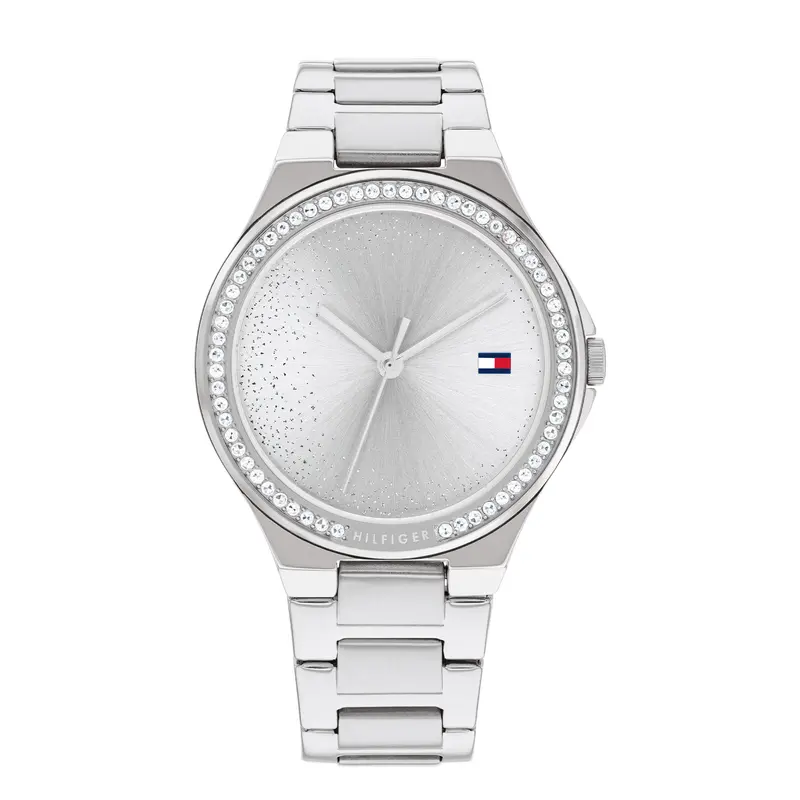 Tommy Hilfiger Dames Horloge TH1782641 36 mm Zilverkleurig