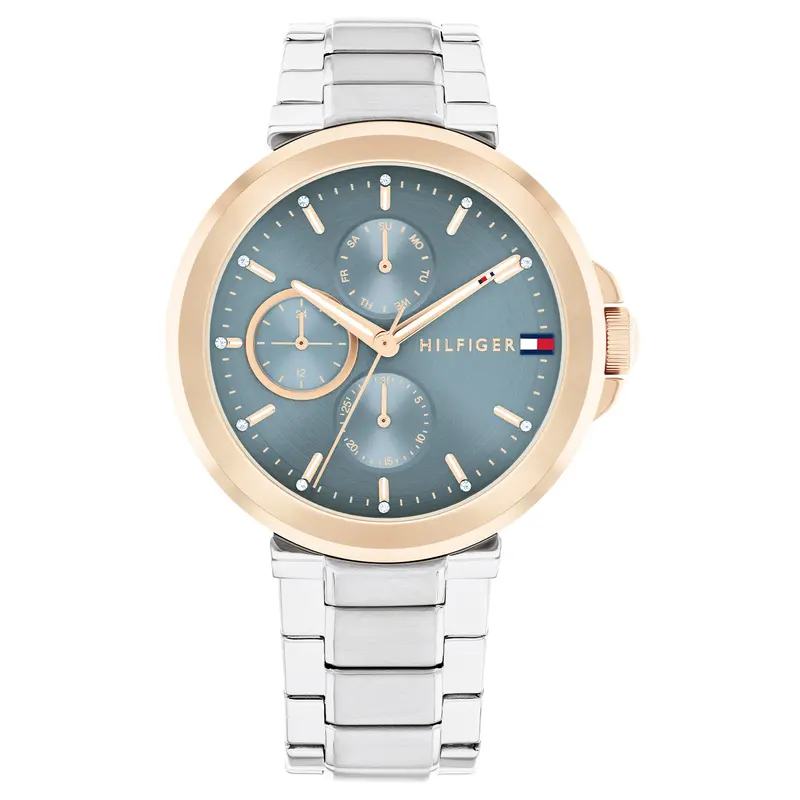 Tommy Hilfiger Dames Horloge TH1782754 38 mm Zilverkleurig