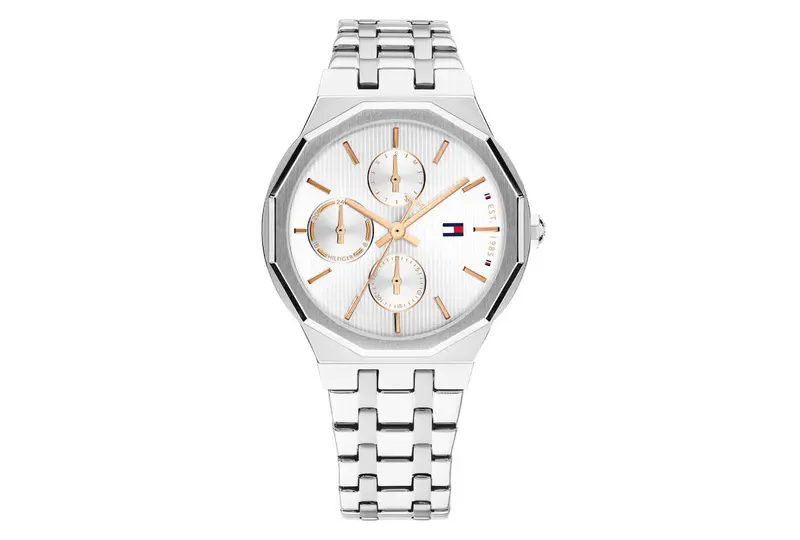 Tommy Hilfiger Dames Horloge TH1782936 34 mm Zilverkleurig