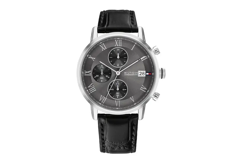 Tommy Hilfiger Heren Horloge TH1710794 42 mm Zilverkleurig