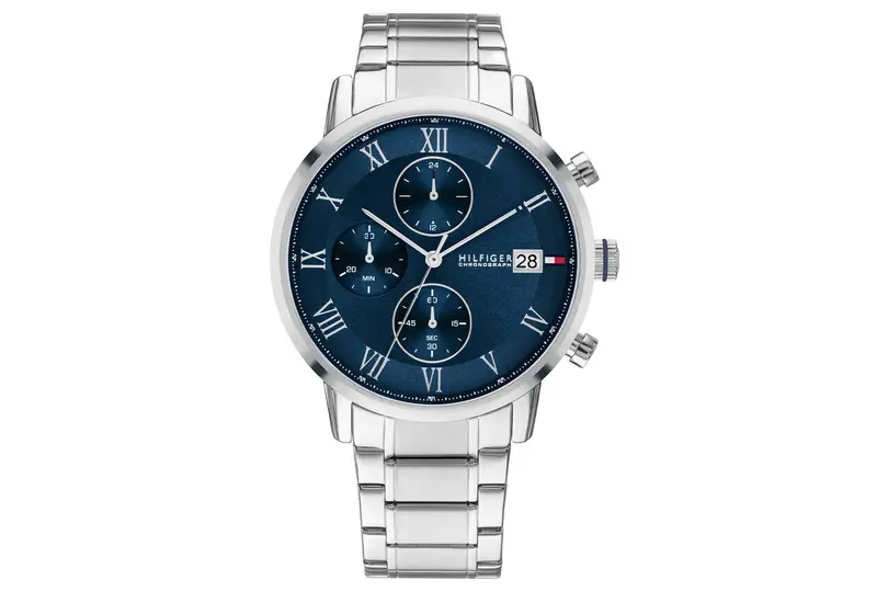Tommy Hilfiger Heren Horloge TH1710797 42 mm Zilverkleurig