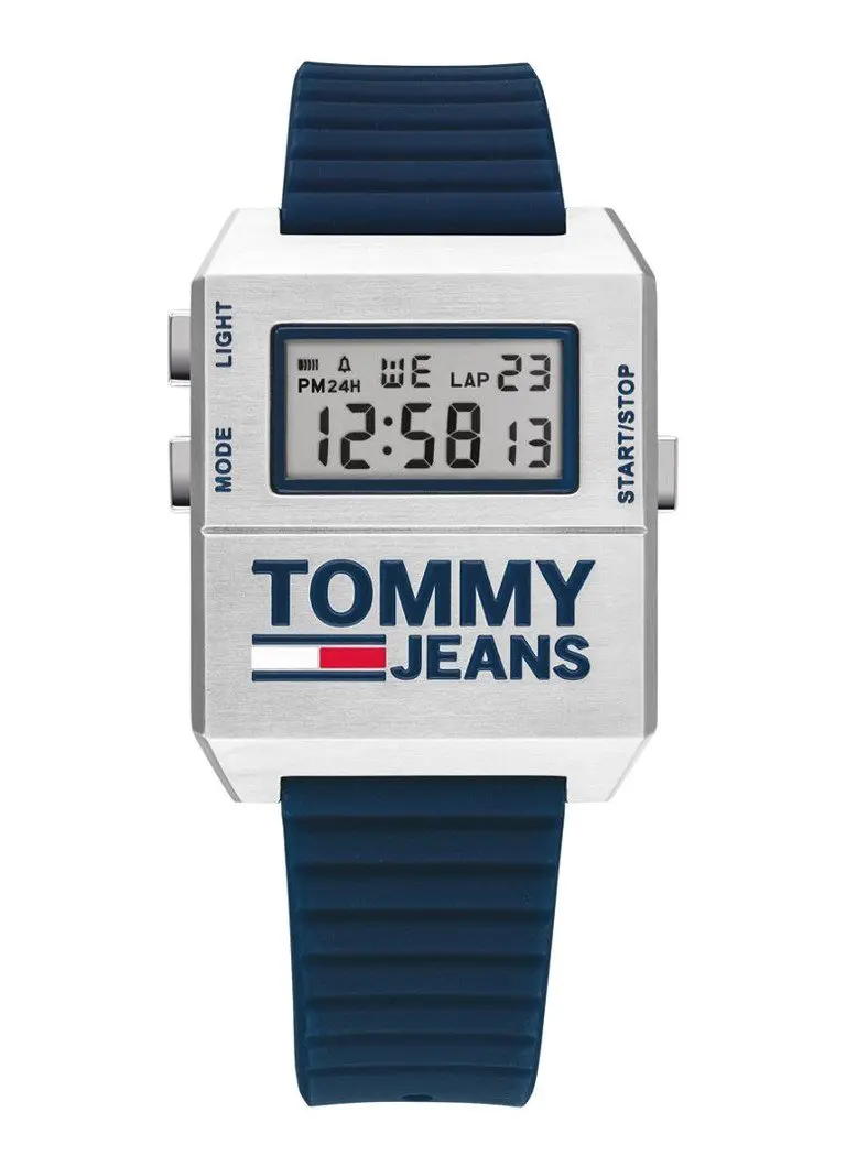Tommy Hilfiger Heren Horloge TH1791673 Zilverkleurig