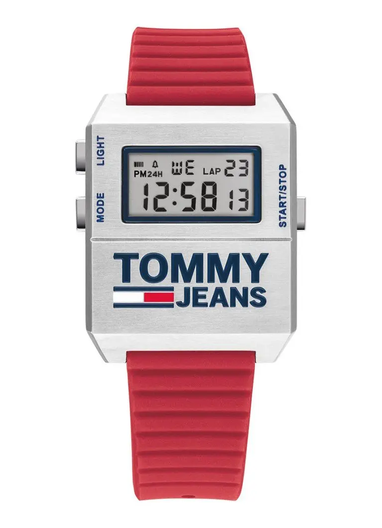 Tommy Hilfiger Heren Horloge TH1791674 Zilverkleurig