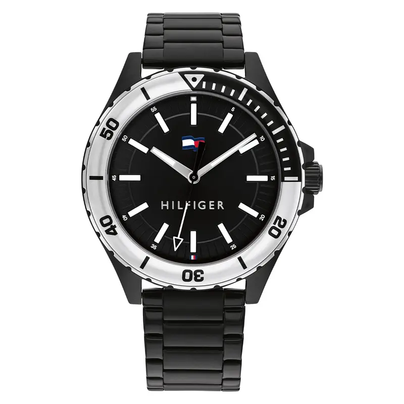 Tommy Hilfiger Heren Horloge TH1792014 43 mm Zwart