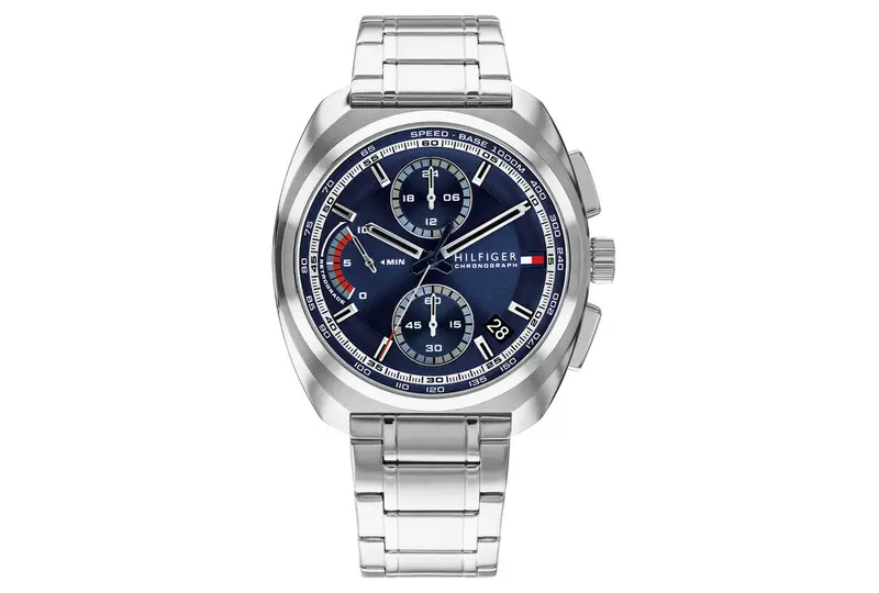 Tommy Hilfiger Heren Horloge TH1792273 41 mm Zilverkleurig