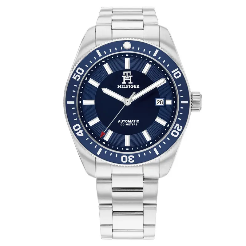 Tommy Hilfiger Horloge TH1710591 Heren Zilverkleurig 40 mm