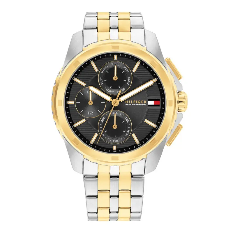 Tommy Hilfiger Horloge TH1710621 Heren Bicolor 44 mm