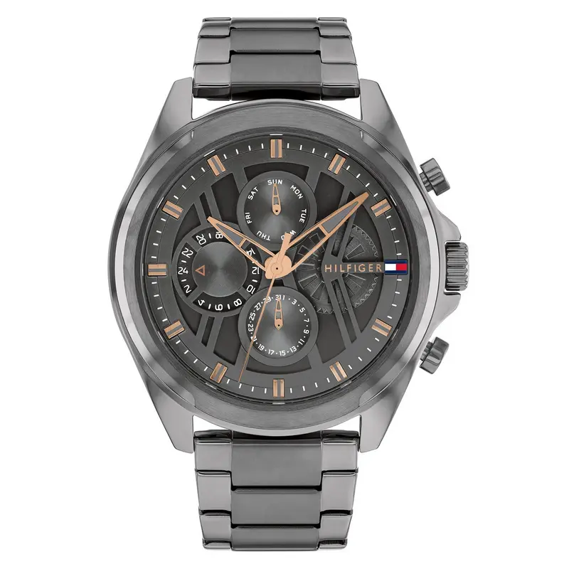Tommy Hilfiger Horloge TH1710657 Heren Grijs 48 mm