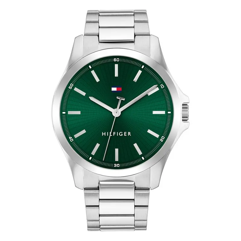 Tommy Hilfiger Horloge TH1710672 Heren Zilverkleurig 43 mm