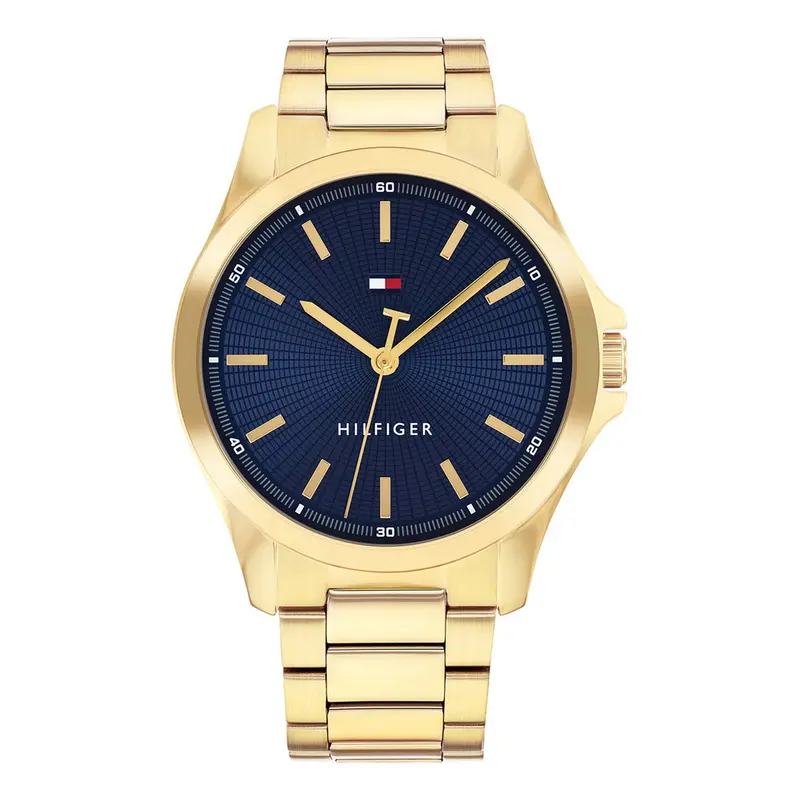 Tommy Hilfiger Horloge TH1710679 Heren Goudkleurig 43 mm