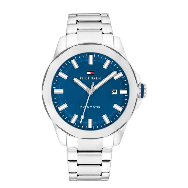 Tommy Hilfiger Horloge TH1710693 Heren Zilverkleurig 42 mm 3686