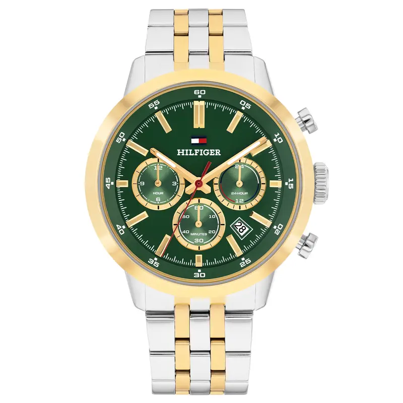 Tommy Hilfiger Horloge TH1710754 Heren Zilverkleurig 43 mm