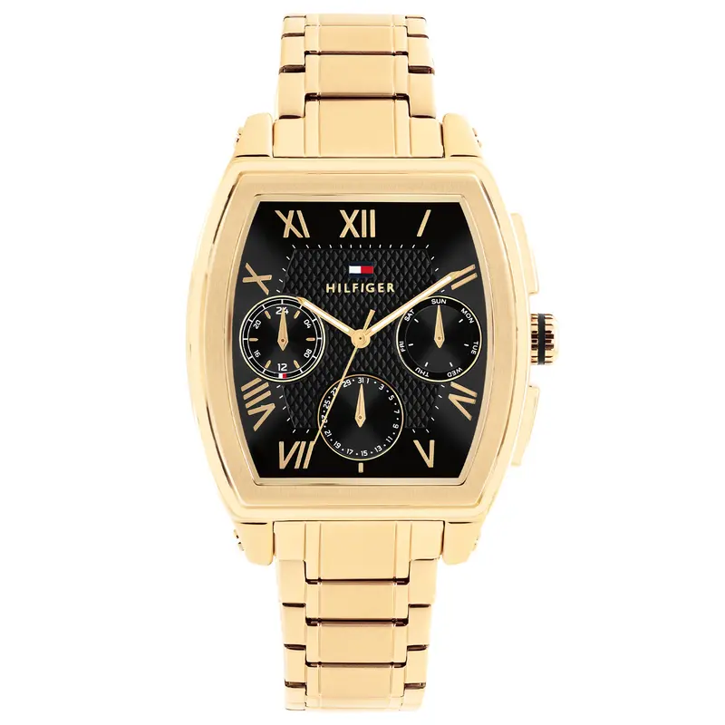 Tommy Hilfiger Horloge TH1710764 Heren Goudkleurig 36 mm