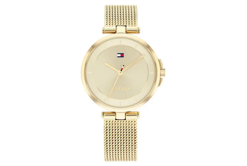 Tommy Hilfiger Horloge TH1782286 Dames Goudkleurig 35 mm