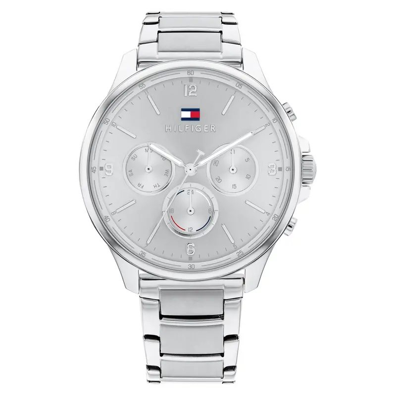 Tommy Hilfiger Horloge TH1782450 Dames Zilverkleurig 38 mm