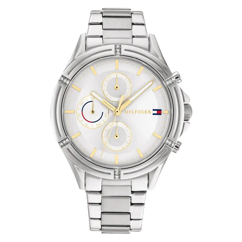 Tommy Hilfiger Horloge TH1782502 Dames Zilverkleurig 38 mm