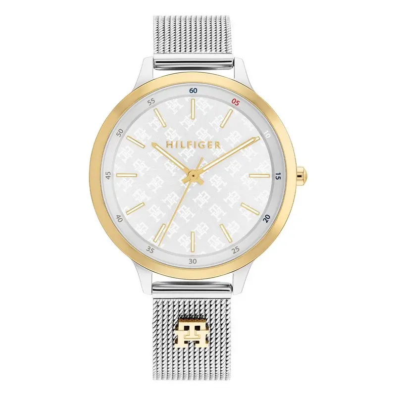 Tommy Hilfiger Horloge TH1782586 Dames Zilverkleurig 38 mm