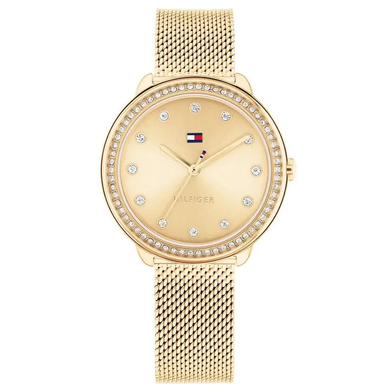 Tommy Hilfiger Horloge TH1782699 Dames Goudkleurig 33 mm