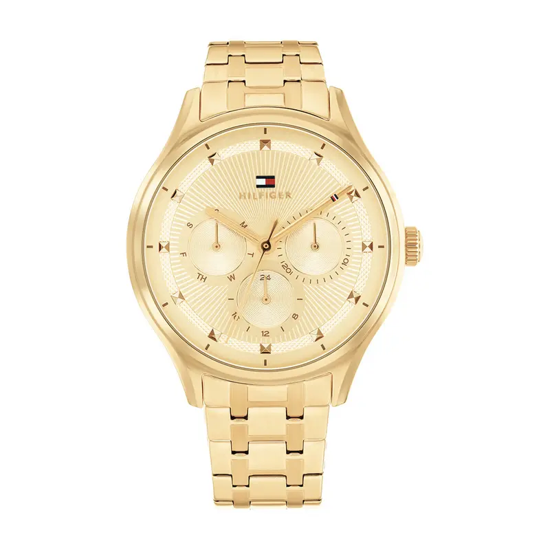 Tommy Hilfiger Horloge TH1782751 Dames Goudkleurig 38 mm