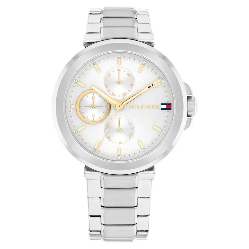 Tommy Hilfiger Horloge TH1782753 Dames Zilverkleurig 38 mm