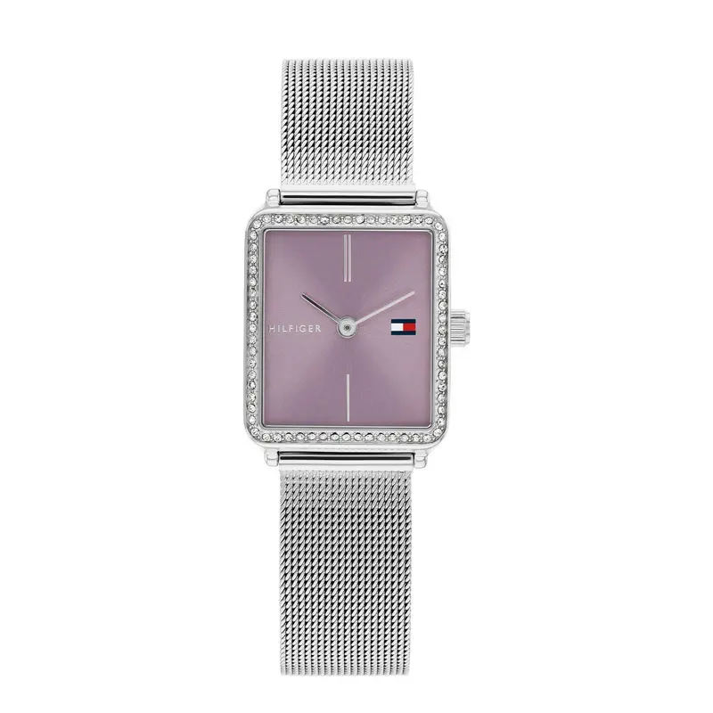 Tommy Hilfiger Horloge TH1782790 Dames Zilverkleurig 25 mm