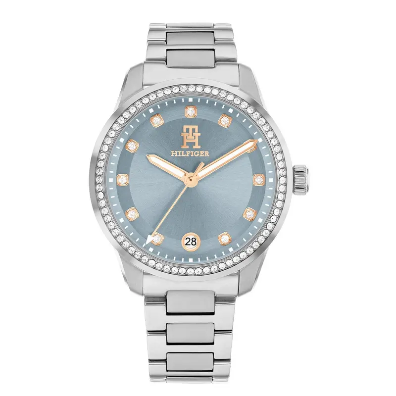 Tommy Hilfiger Horloge TH1782795 Dames Zilverkleurig 36 mm