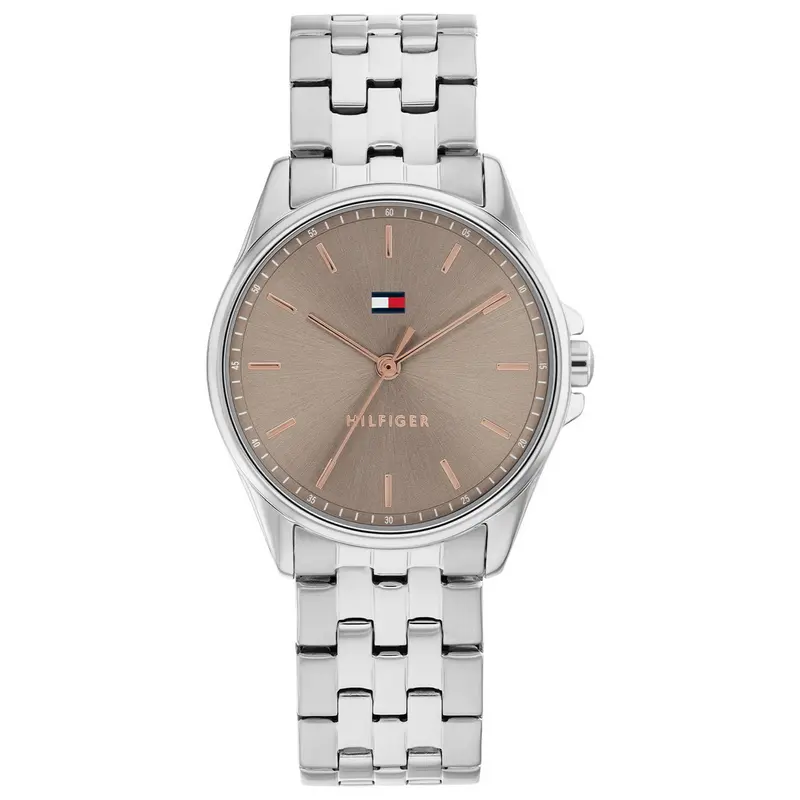Tommy Hilfiger Horloge TH1782801 Dames Zilverkleurig 30 mm