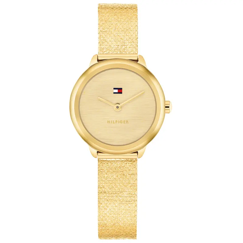 Tommy Hilfiger Horloge TH1782811 Dames Goudkleurig 26 mm