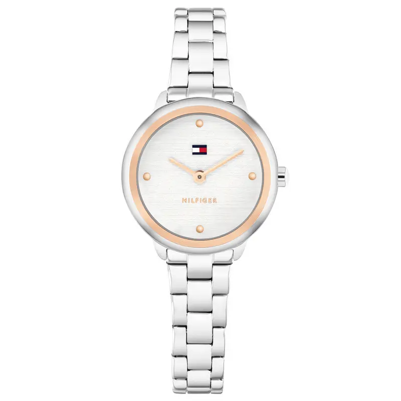 Tommy Hilfiger Horloge TH1782814 Dames Zilverkleurig 26 mm