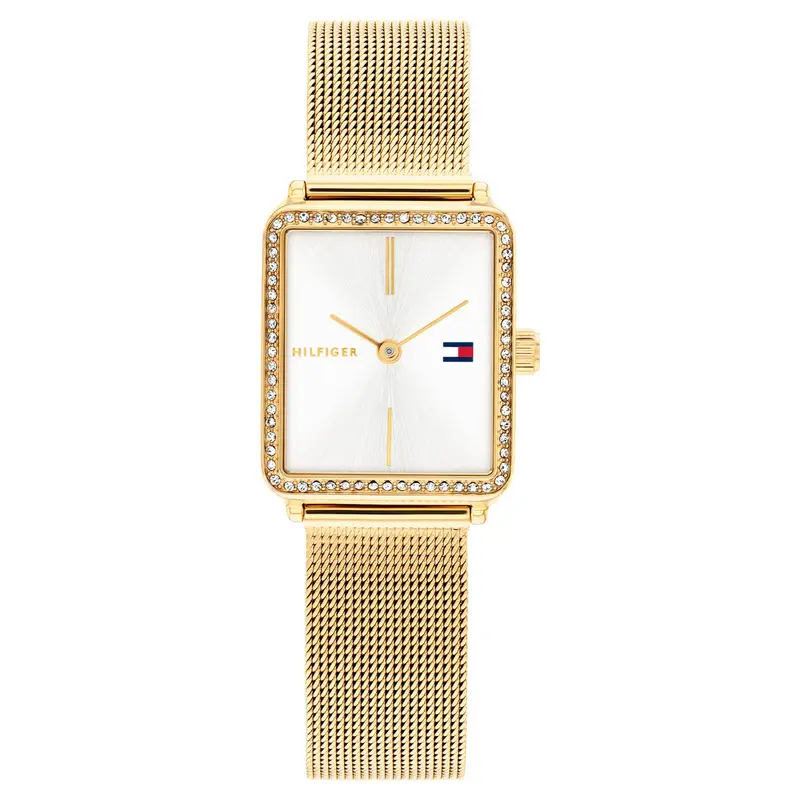 Tommy Hilfiger Horloge TH1782829 Dames Goudkleurig 24 mm