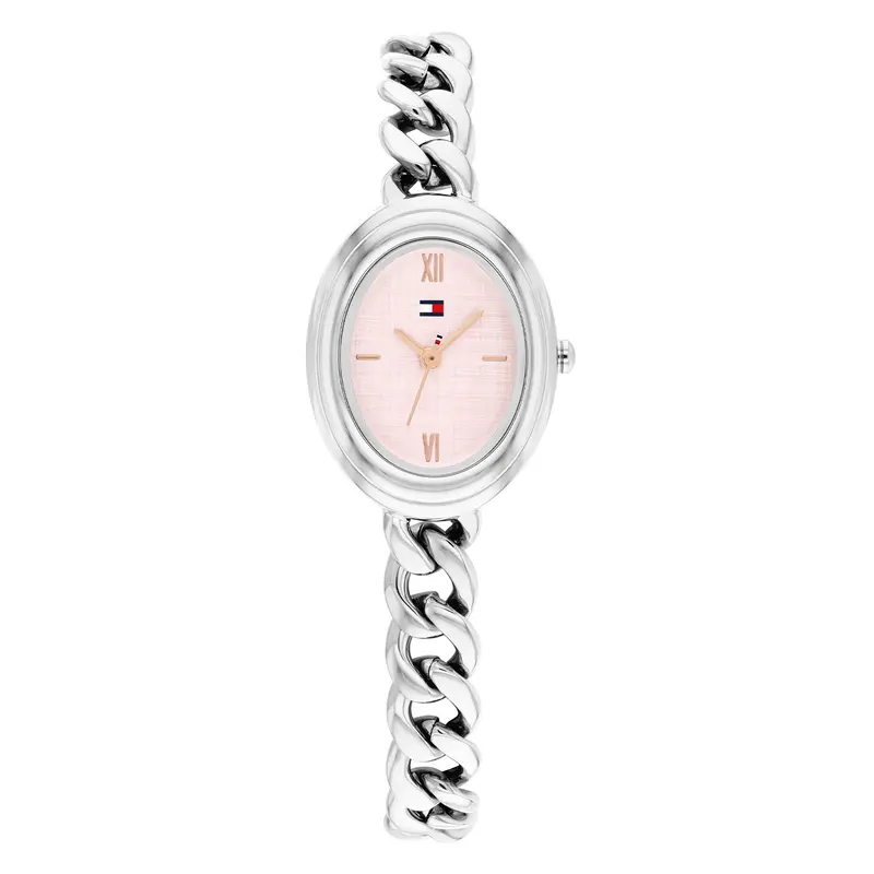 Tommy Hilfiger Horloge TH1782876 Dames Zilverkleurig 28 mm