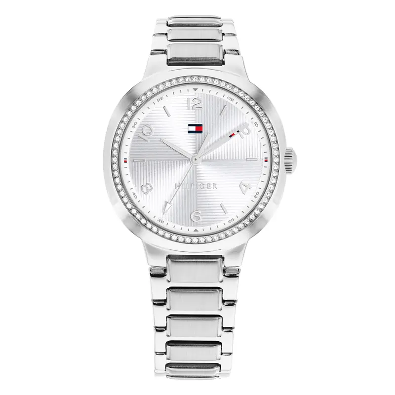 Tommy Hilfiger Horloge TH1782899 Dames Zilverkleurig 32 mm
