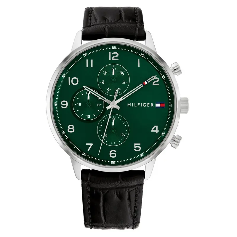 Tommy Hilfiger Horloge TH1791985 Heren Zilverkleurig 44 mm