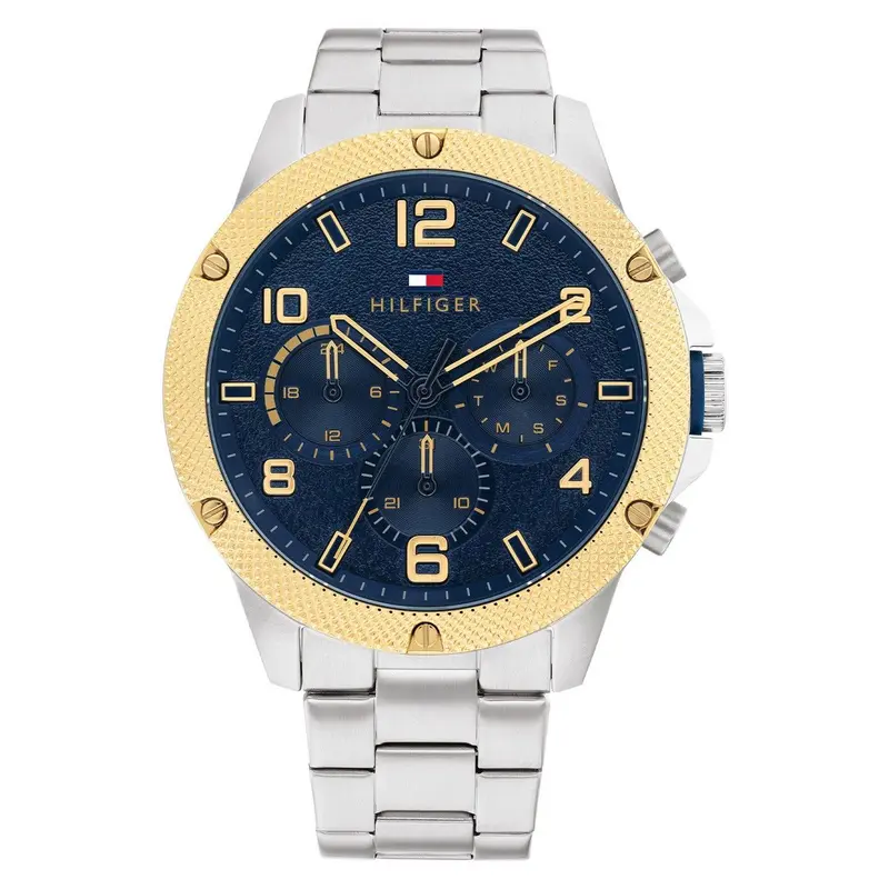 Tommy Hilfiger Horloge TH1792031 Heren Blauw 46 mm