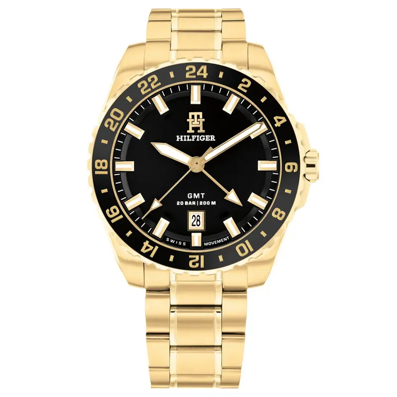 Tommy Hilfiger Horloge TH1792133 Heren Goudkleurig 42 mm
