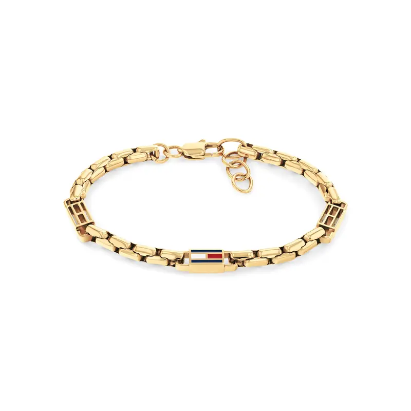 Tommy Hilfiger Jewels TJ2790675 Armband Heren 3D Flag Gp 19cm