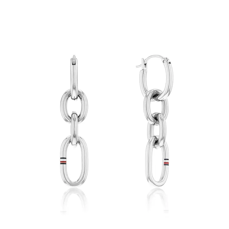 Tommy Hilfiger Oorhangers TJ2780787 Dames Zilverkleurig