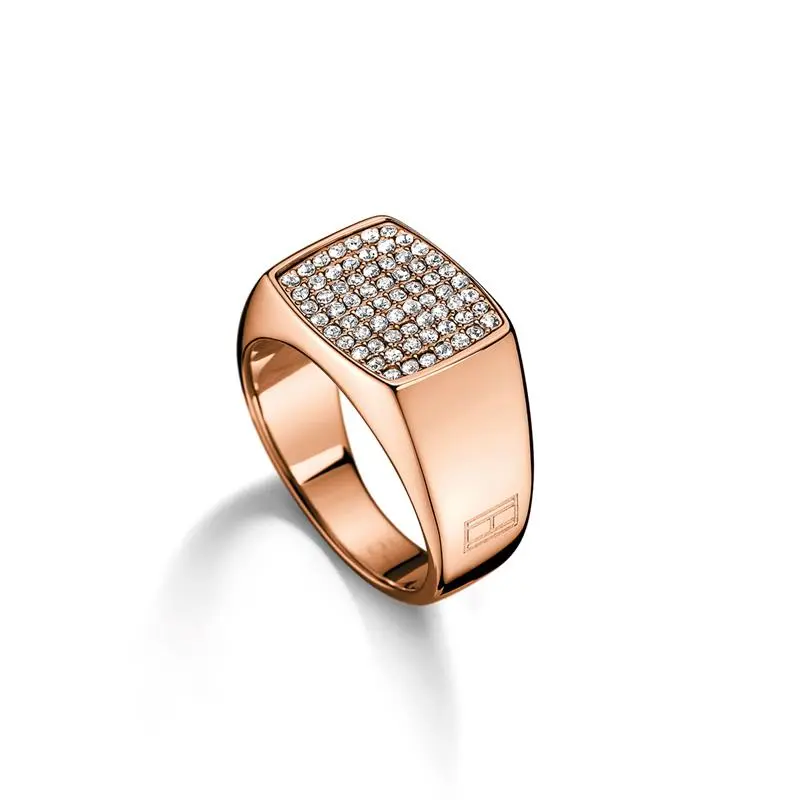 Tommy Hilfiger Ring TJ2700734 Dames Rosékleurig