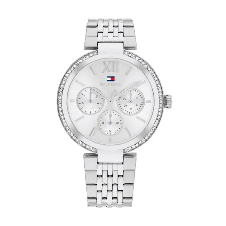 Tommy Hilfiger TH1782695 Horloge Dames Zilverkleurig 36mm
