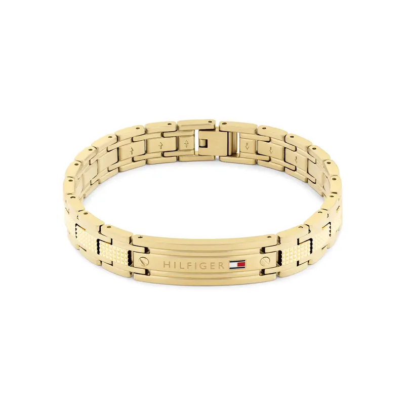 Tommy Hilfiger TJ2790733 Heren Armband Goudkleurig